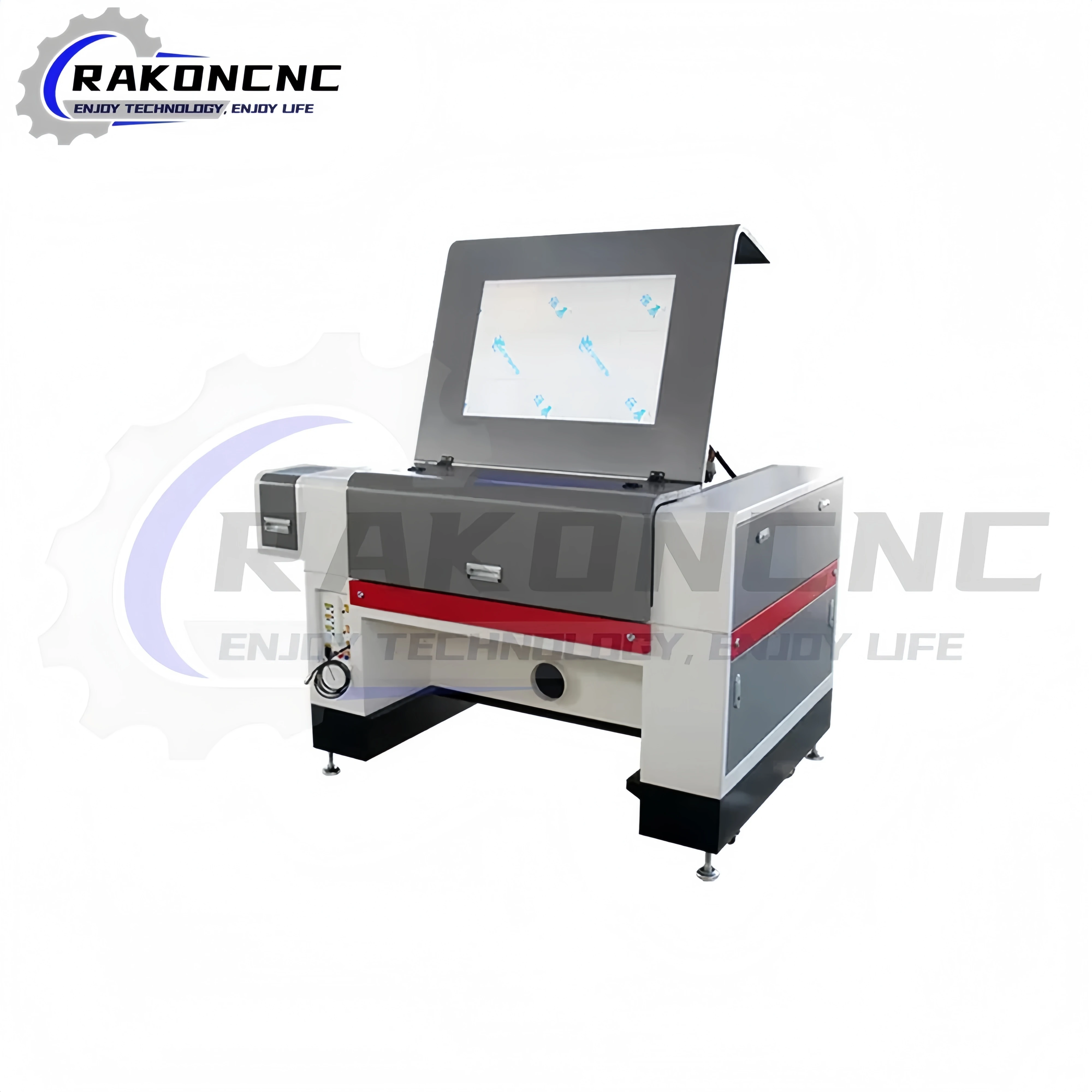 Macchina per incidere della tagliatrice laser CO2 50w-150w per il taglio della pelle acrilica del legno