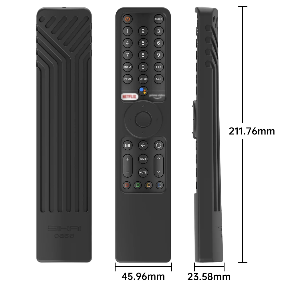 Silicone Covers for  Xiaomi TV P1 XMRM-19 Bluetooth-Compatible Smart Remote Control Case Silicone Shockproof For XMRM-19 Control