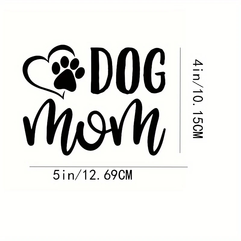 Lovely Paw Car Decoration Claw Marks MOTORCYCL STICKER Print Cartoon Dog Mom Stickers On Motorcycle Cover