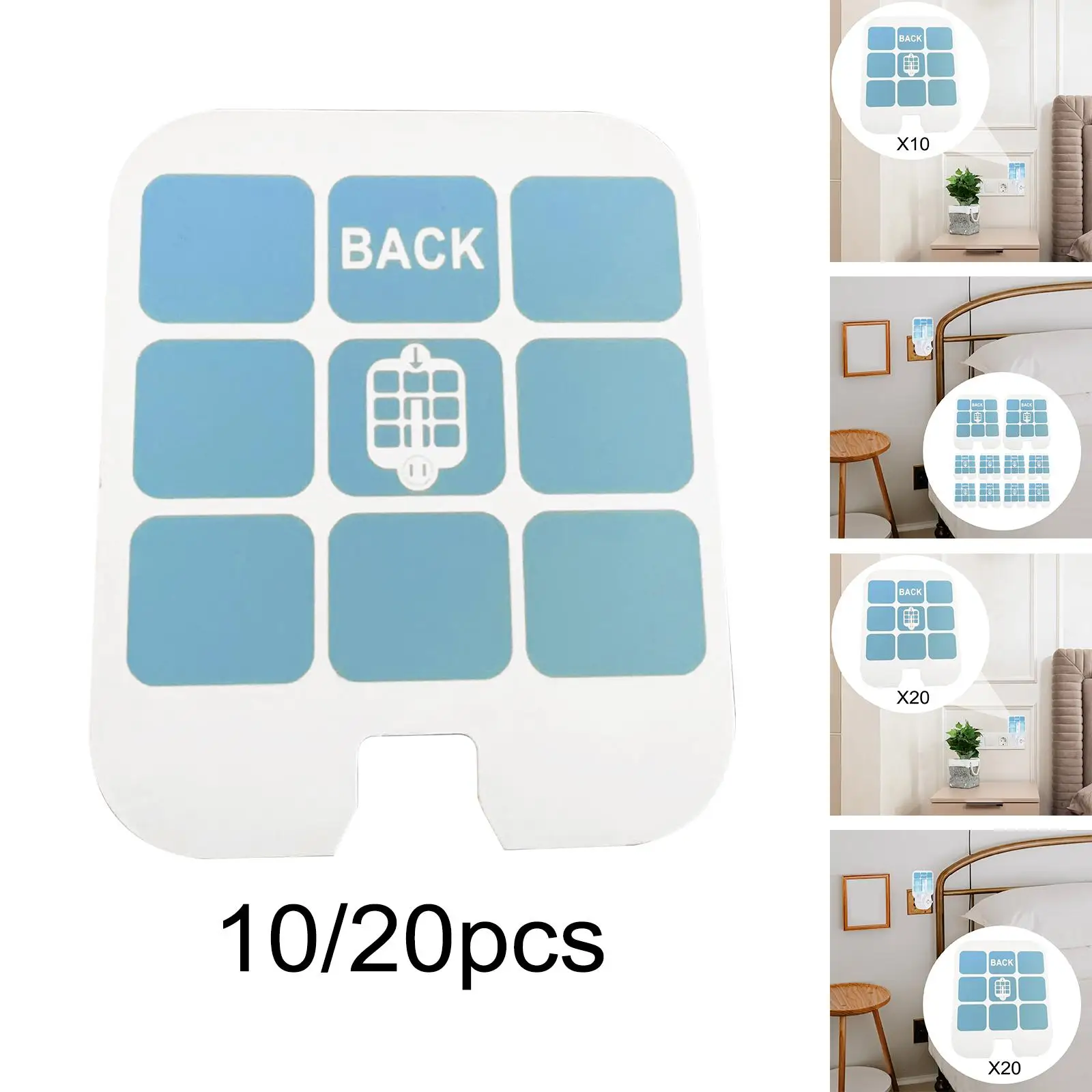 Fly Catcher Sticky Boards Replacement Practical Refills for Office Indoors