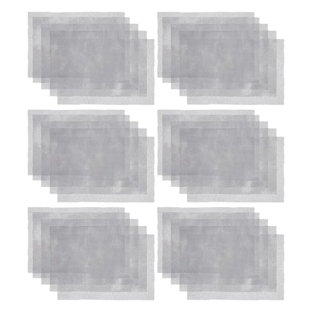 

30 Pcs Drainage 20x30cm Flower Mesh Pot Pot Hole Mesh Pads Grid Cover Breathable Leak Proof Reusable