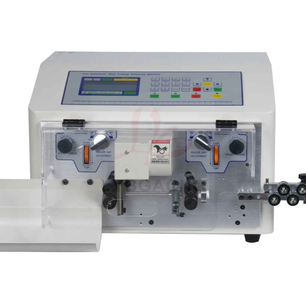SWTT608-SDB Automatic Wire Strip Peeling Stripping Cutting Machine Compatible with Single or Double Wires