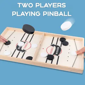 Jogo de bilhar de madeira, Foosball Winner Games, Table Hockey Game, Xadrez Catapulta, Diversão interativa pai-filho, Brinquedo competitivo 8 principais vendas balestra de caça crossbow - №2