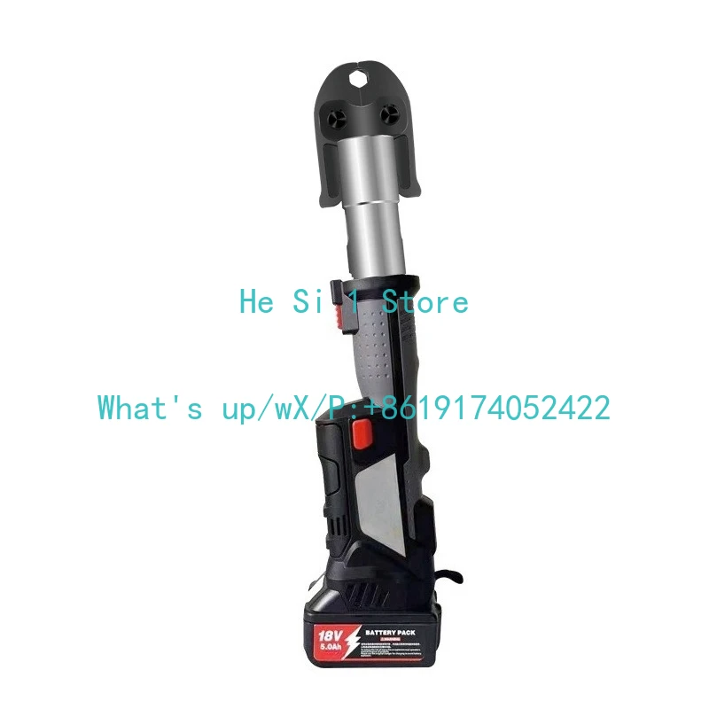 Lithium Battery Stainless Steel Pipe Press Tool Crimping Pliers For Ring Compression Fitting Straight Handle