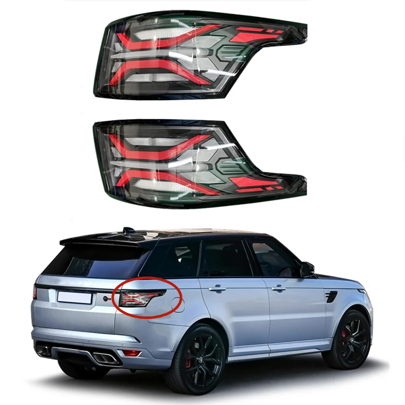 LED Tail Lamp Rear Light Taillight Assembly for Land Rover Range Rover Sport 2014-2017 2018-2022 New Back Lights Auto Parts