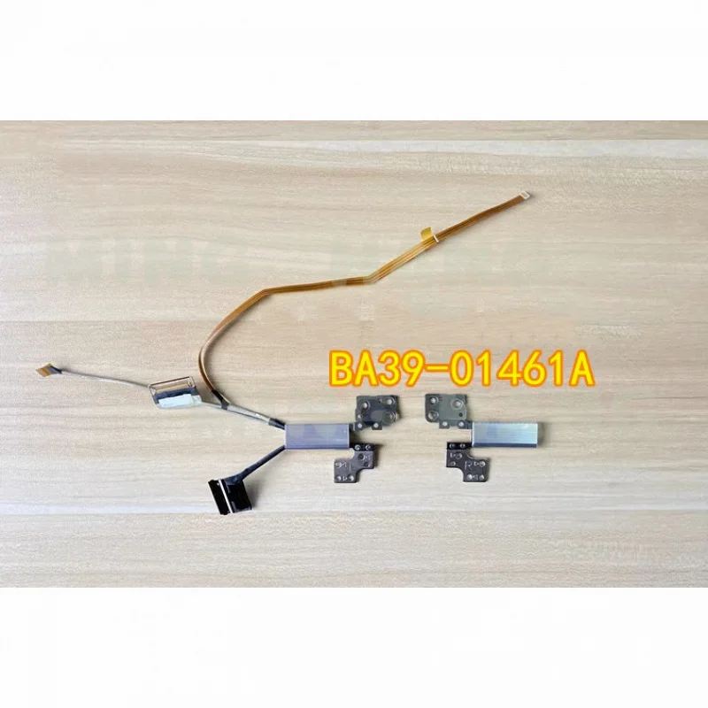 

Для Samsung: Шарнир экрана с кабелем BA98-01775A BA98-01774A BA39-01461A, серебристый