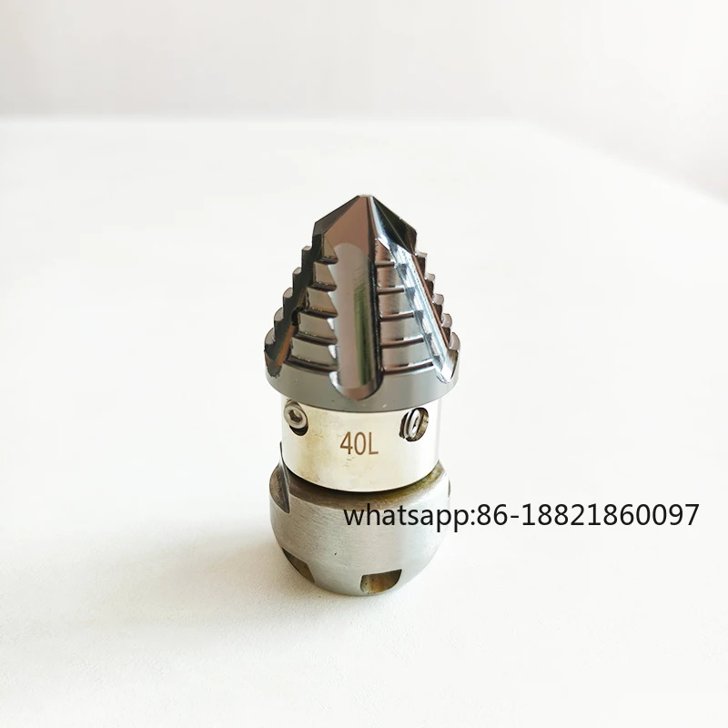 

LC Муниципальные насадки для очистки больших труб Вращающиеся на 360 градусов насадки Очищающие дренажные трубы