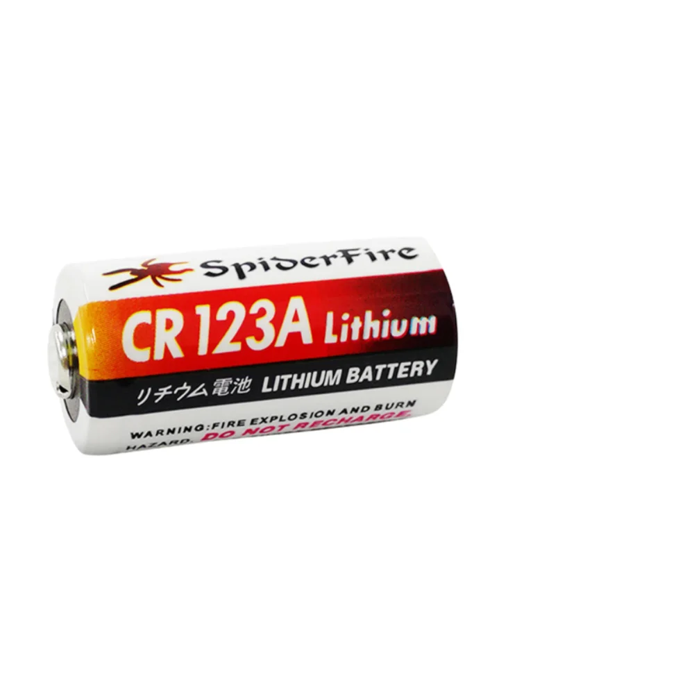 CR123A 3V 1600mAh Lithium Battery For Digital Camera Doorbells Flashlight Water Meters Smoke Alarm