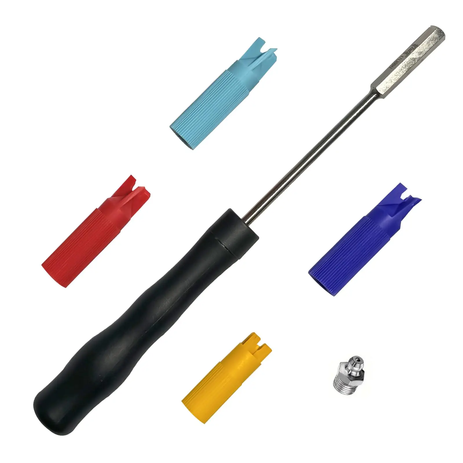 Grease Cleaner Grease Nipple Cleaning Tool Make Greasing Easier Vehicle Repair Tool Grease Nozzle Cleaning Tool Rotary Device