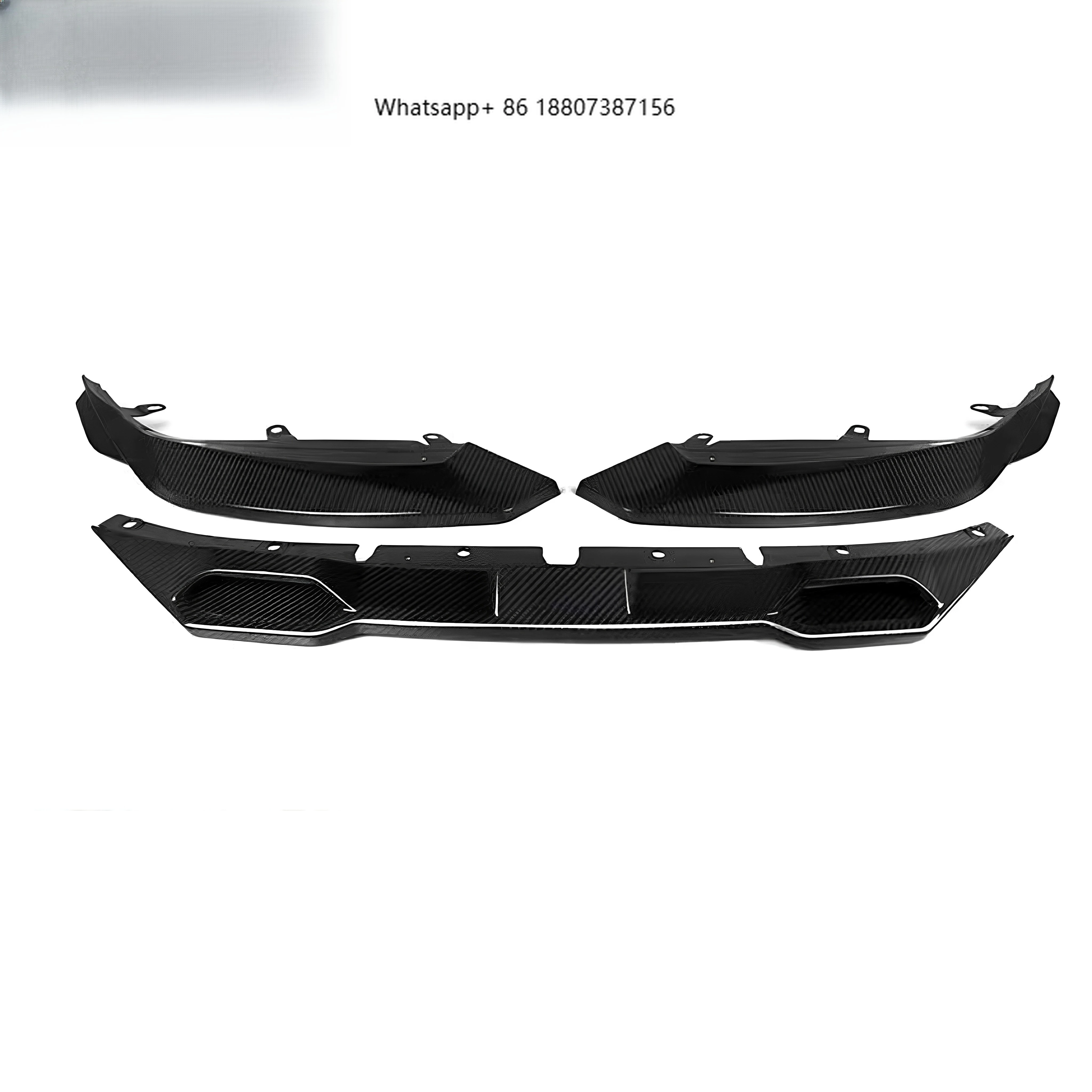 

100% Dry Carbon Fiber M2 G87 Front Lip Carbon Fiber Auto Part forBMW M2 G87 2023-IN