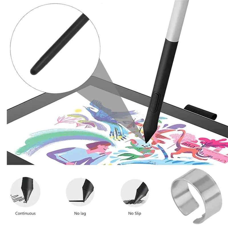 

Сменные наконечники HJ-10 для ручек Wacom Bamboo Intuos Wacom CTL460, CTH460, CTH461, CTH661, CTH-480 CTH-480S