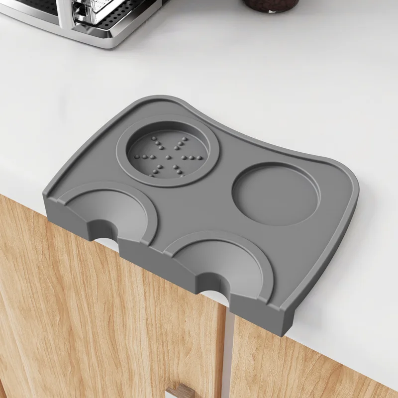 

Коврик для тампера для кофе эспрессо, антистанционный пресс, держатель для тампера, угловой коврик, силиконовая посуда, инструменты для утрамбовки бариста