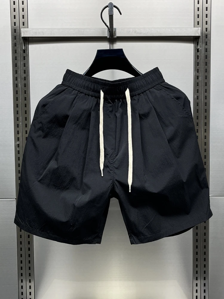 

Summer New Men's Color Sports orts Thin Breathable Beach Pants Simple Trendy Casual Five-Point Pants Versatile orts