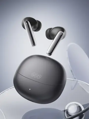 QCY MeloBuds Pro ANC Bluetooth 5.3 Earphones Wireless 46dB Hybrid ANC Hi-Res LDAC Earbuds 6 Mic Headphones 34H In-Ear Detection