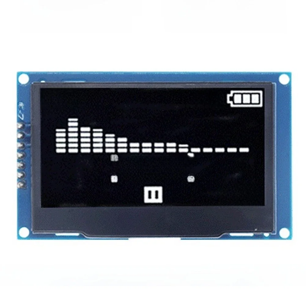 2.42 Inch 128x64 For OLED LCD Display SSD1309 Driver 7 Pin For SPI IIC Interface For For Arduino Microcontroller DIY Electronics