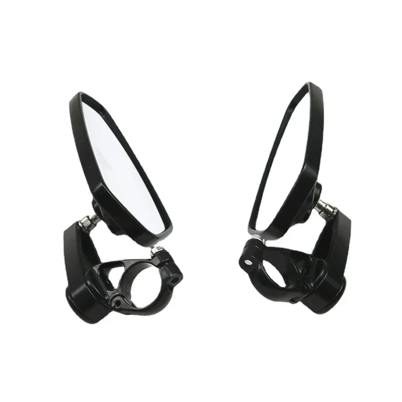 

Motorcycle 7/8" 22mm Handlebar End Rearview Mirror Cafe Racer Bobber Custom Rat