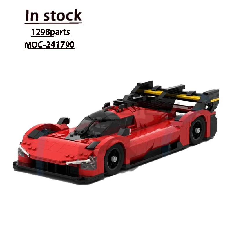 

MOC-241790New 90s Classic Sports Car Racing Building Block Model 1298Parts MOC Creative Gift for Boys, Kids, Birthday, Christmas