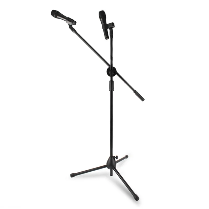 

A99E-Adjustable Microphone Stand Boom Arm With Sturdy Base For Professional For Studio And Live Performances