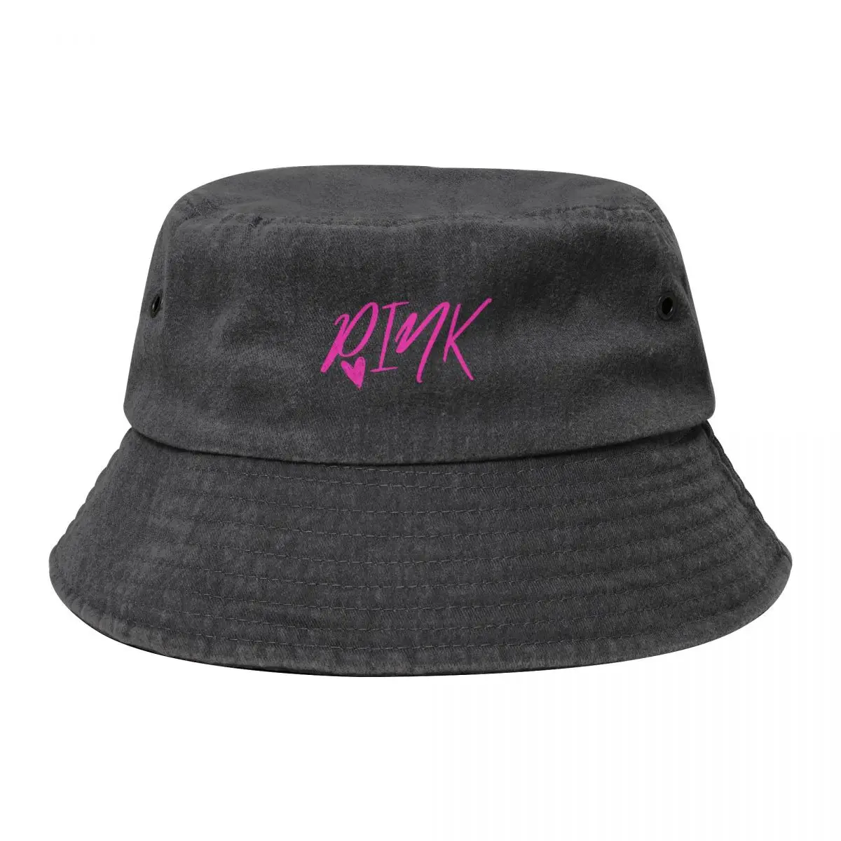 PINK Bucket Hat Golf Cap Vintage Snap Back Hat Brand Man cap Women Men's