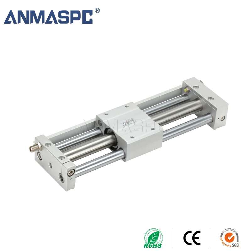 Anmaspc العلامة التجارية مصنع توريد المغناطيسي زوجين Rodless اسطوانة CY1S40 CY1S25 CY1S20 اسطوانة هوائية