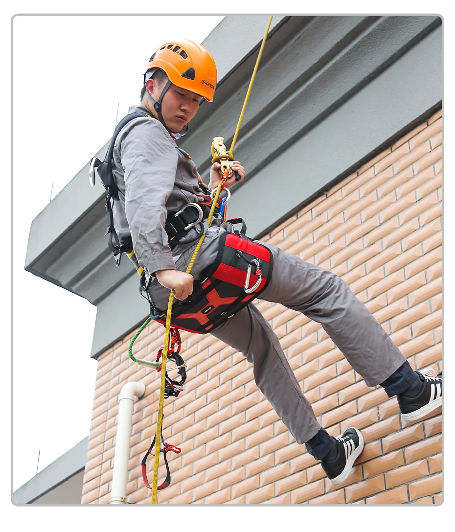 Xinda High Altitude Work Seat Belt Rope Harness High-rise Hanging Plate Exterior Wall Cleaning Anti-fall Seat Plate
