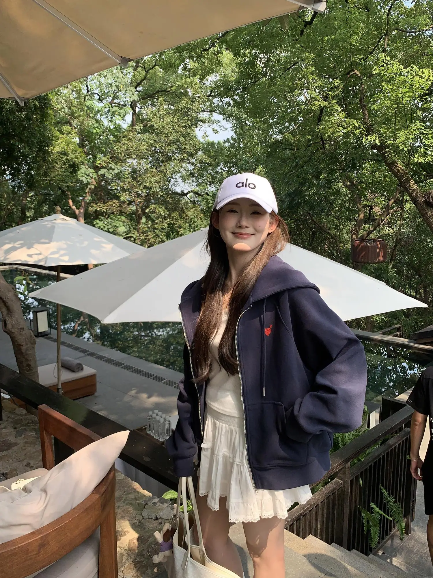 

JAMUUS Autumn Winter Embroidered Heart Hoodie Jaet Lazy Sle Soft Versatile Zipper Top Long Sve Korean Sle Commute