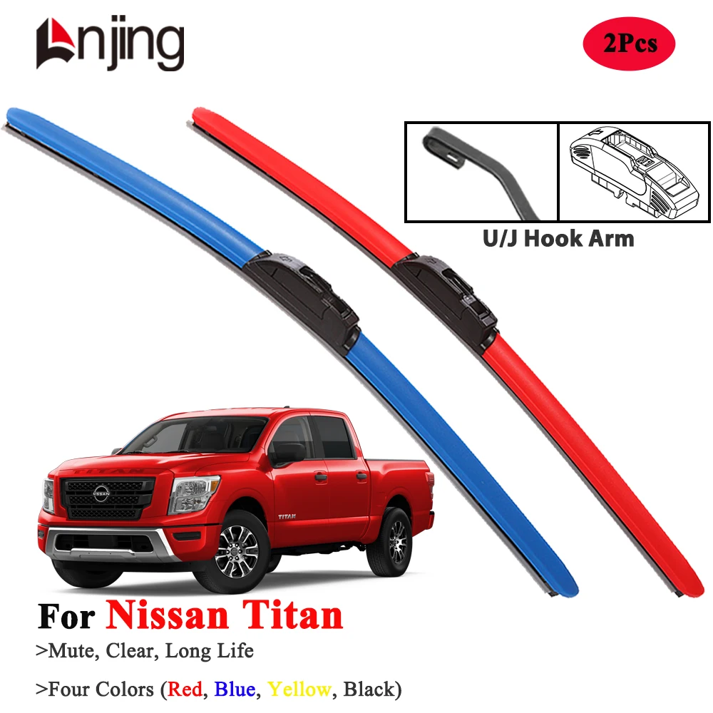 

LNJING Wiper Blades For Nissan Titan XD 2003-2024