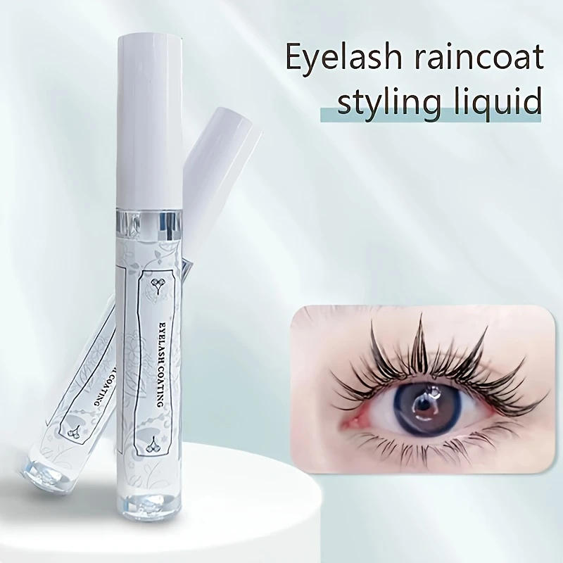 10ml płyn do utrwalania przedłużanych rzęs, maskara utrwalająca, długotrwała i odporna na rozmazywanie, przezroczysta maskara do przedłużania rzęs.