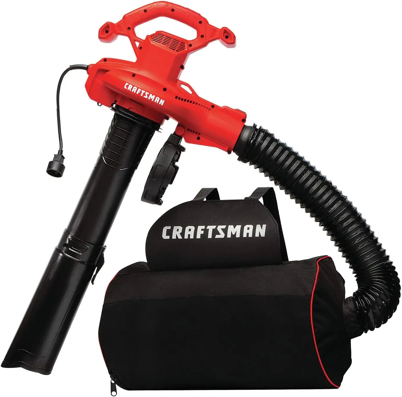 

3-in-1 Leaf Blower, Leaf Vacuum and Mulcher, Up To 260 MPH, 12 Amp, Corded Electric