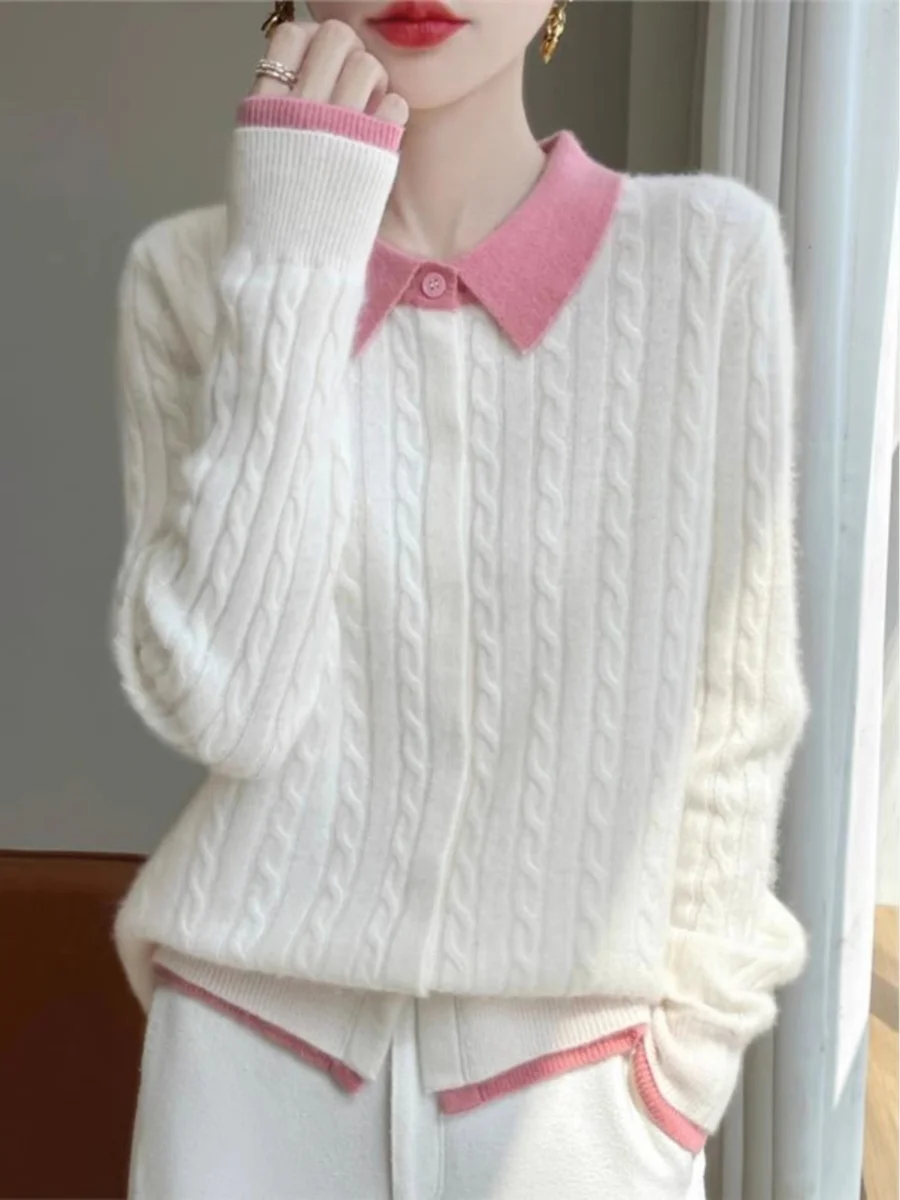 

Spring 2026 Women's Camere Knitted Cardigan ort Sle Versatile Faion Warmth Long Sve Soft Fabric round Ne Coat