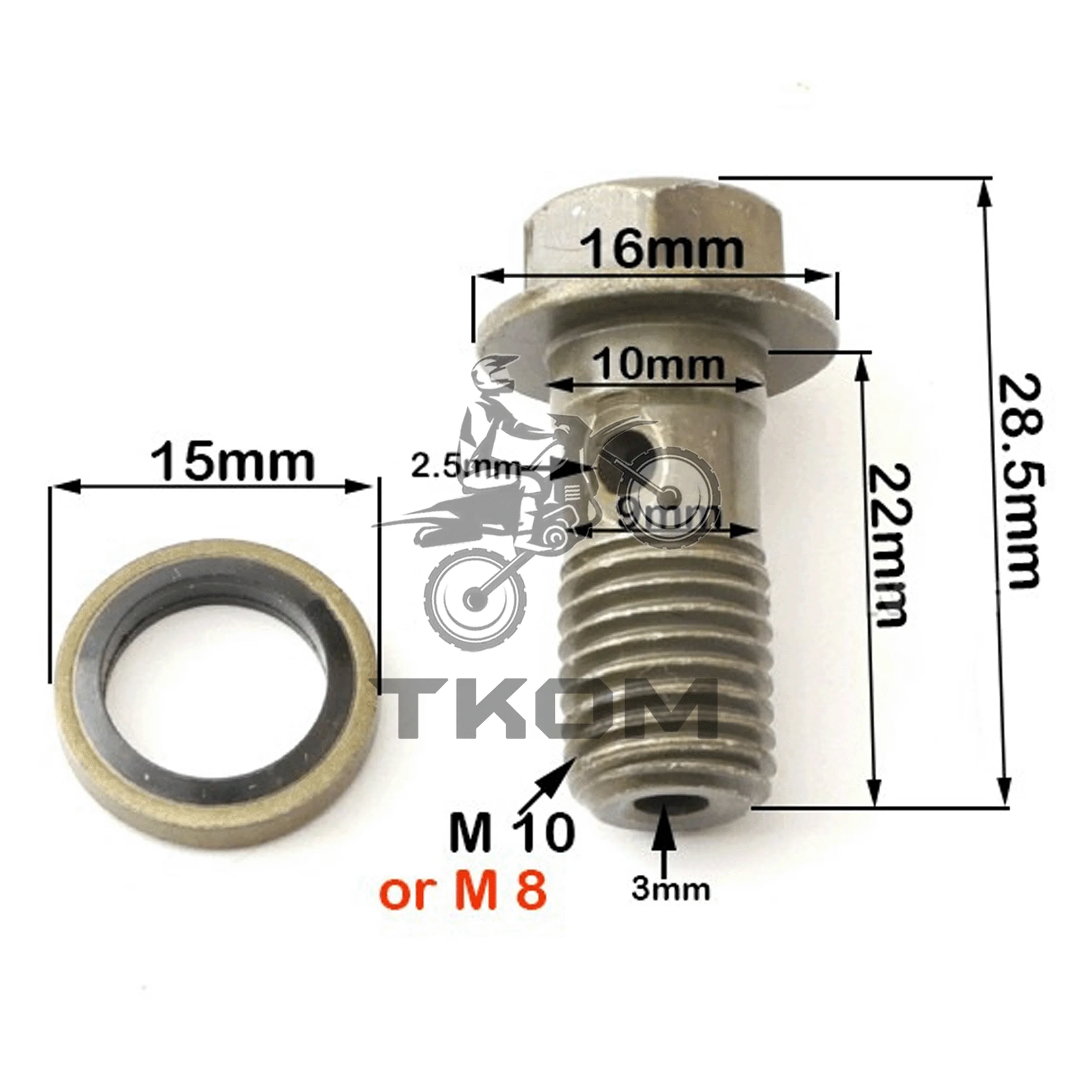 M10X1.25 Screws Bol…