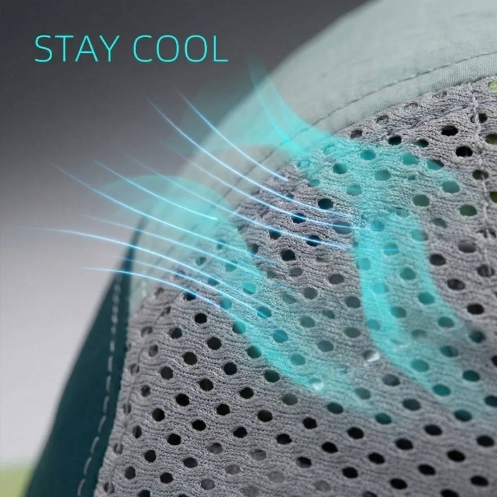 

Fashion Ultralight Quick-drying Mesh Cap Adjustable Soft Top Baseball Cap Sun Protection Breathable Sport Sun Hat Outdoor
