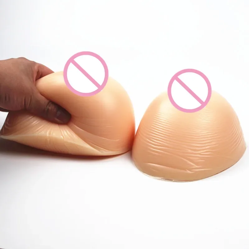 Realistic Silicone Crossdressing Breast Forms Huge Fake Boobs Pads False Tits Bra InsertsFor Men Transgender Cosplay