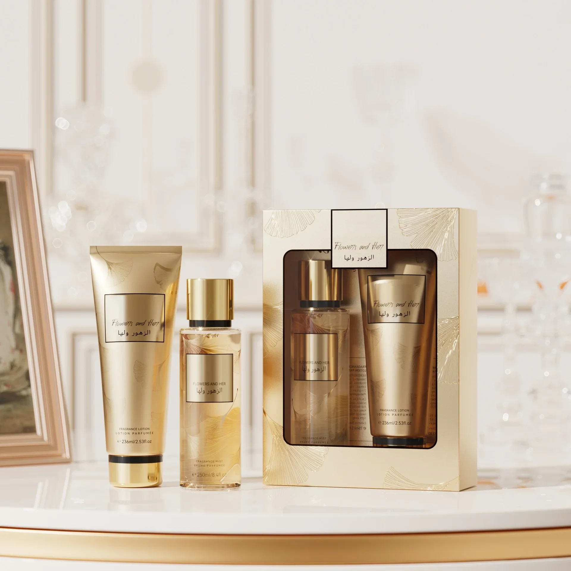 عطر فيكتور الجديد للجسم، عطر يدوم طويلاً ومزيلات العرق عبر الحدود، مجموعة هدايا