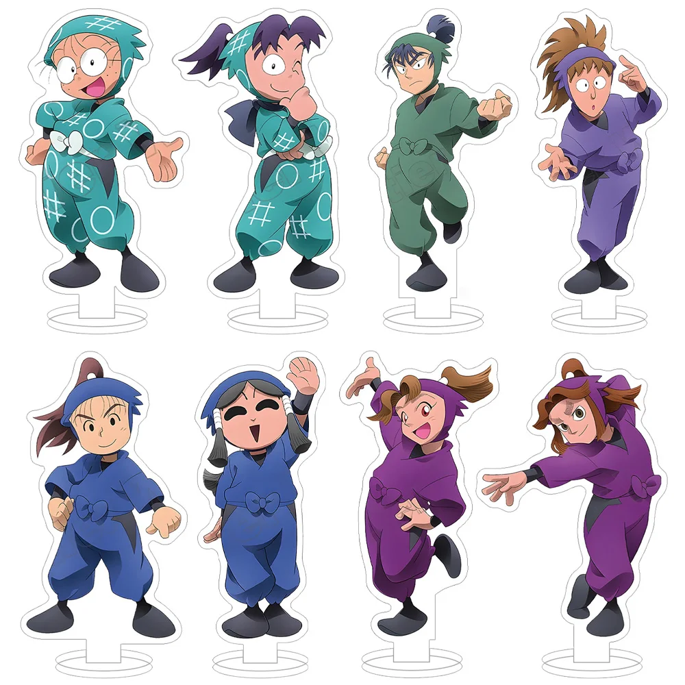 

Nintama Rantarou Official all character Yamamoto Shina Yuki Tomomi Oshige-chan Yamada Denzou Kirimaru mini Acrylic stand gift