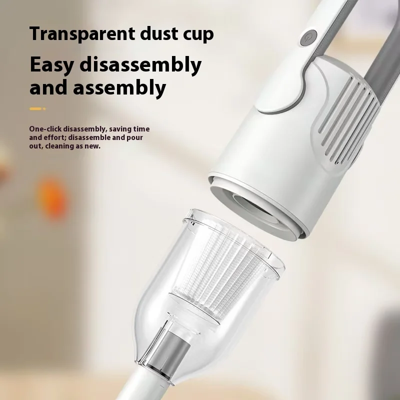 Wall Mounted Household Vacuum Cleaner With Suction And Drag Function, Handheld Vacuum Cleaner With 400W High Power