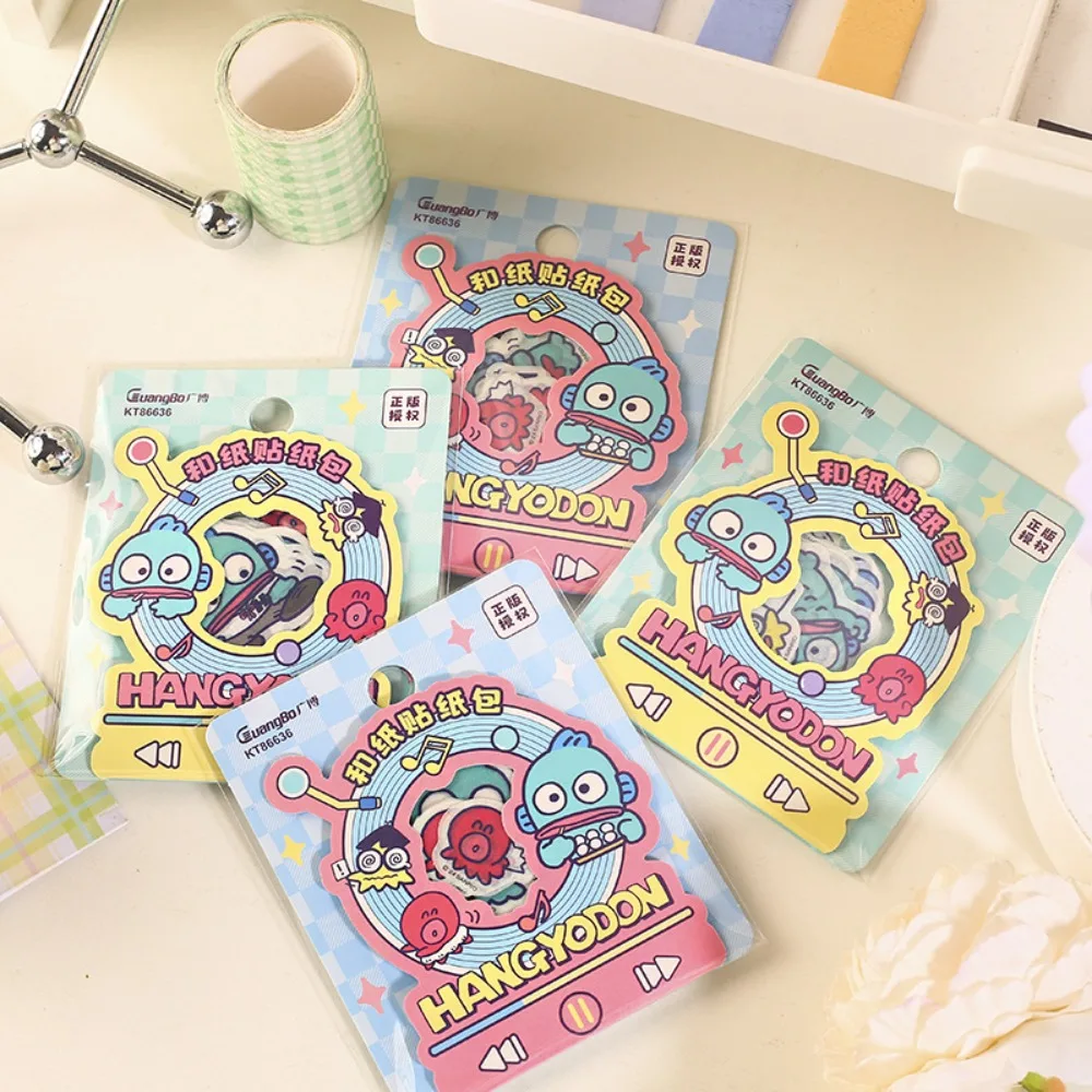 

Kawaii Cute Sanrio Hang Yo Don Cartoon PET Waterproof Sticker Diary Cell Phone Trunk Notebook Decoration Festivals Gift