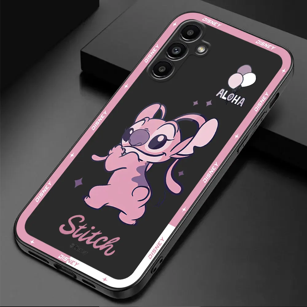 Case for Samsung Galaxy A40 A02s A30 A02 A70 A03s A71 A05 A05s A20e A01 A41 A04s A31 A04 A10 A10s Cartoon Disney Stitch Cover