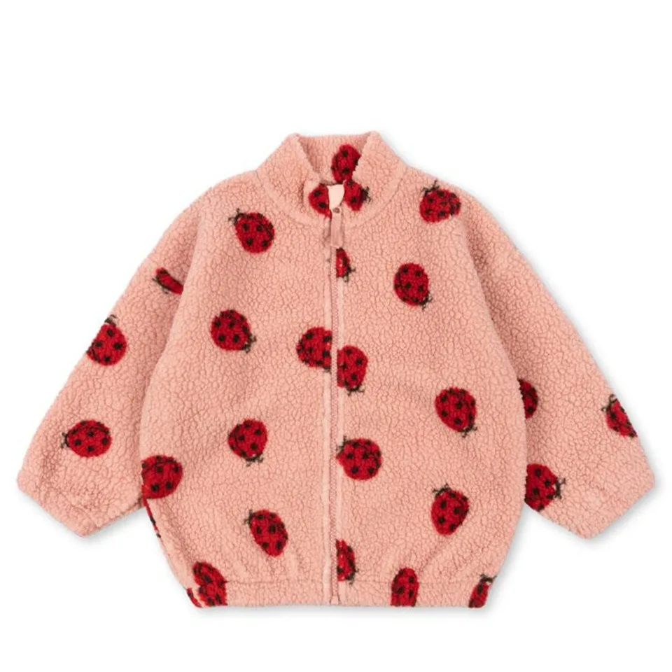 2026 KS Merk Winter Baby Meisjes Jongens Lamswol Cherry Jassen Kinderkleding Jongens Pailletten Cartoon Bovenkleding Kinderjassen 1-9Yrs
