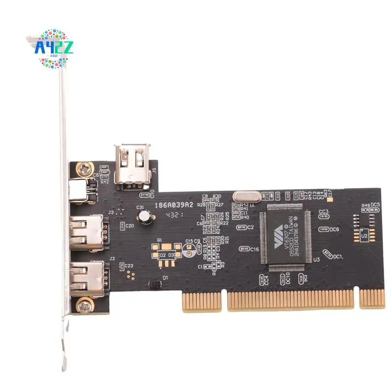 

A42Z-3 Port IEEE 1394 Firewire Card PCI Firewire Adapter IEEE 1394 PCI Controller Card For Desktop PC