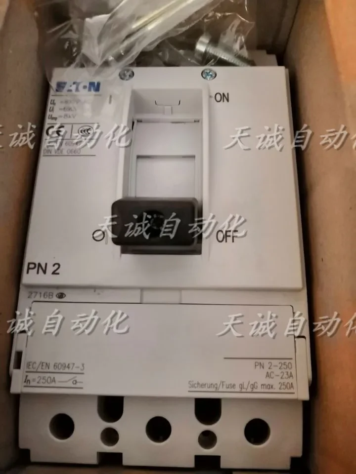 

2025 оригинальный импортный автоматический выключатель ETN Eaton Müller PN 2 Admiralty Müller MOELLER PN 2-250 A