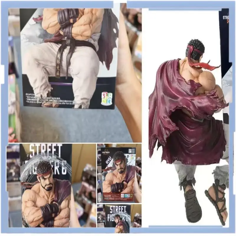 

In Stock Genuine Sega Street Fighter 6 Ryu Sitting Posture 14Cm Pvc New and Unopened Anime Figure Model Collector Toy Gift