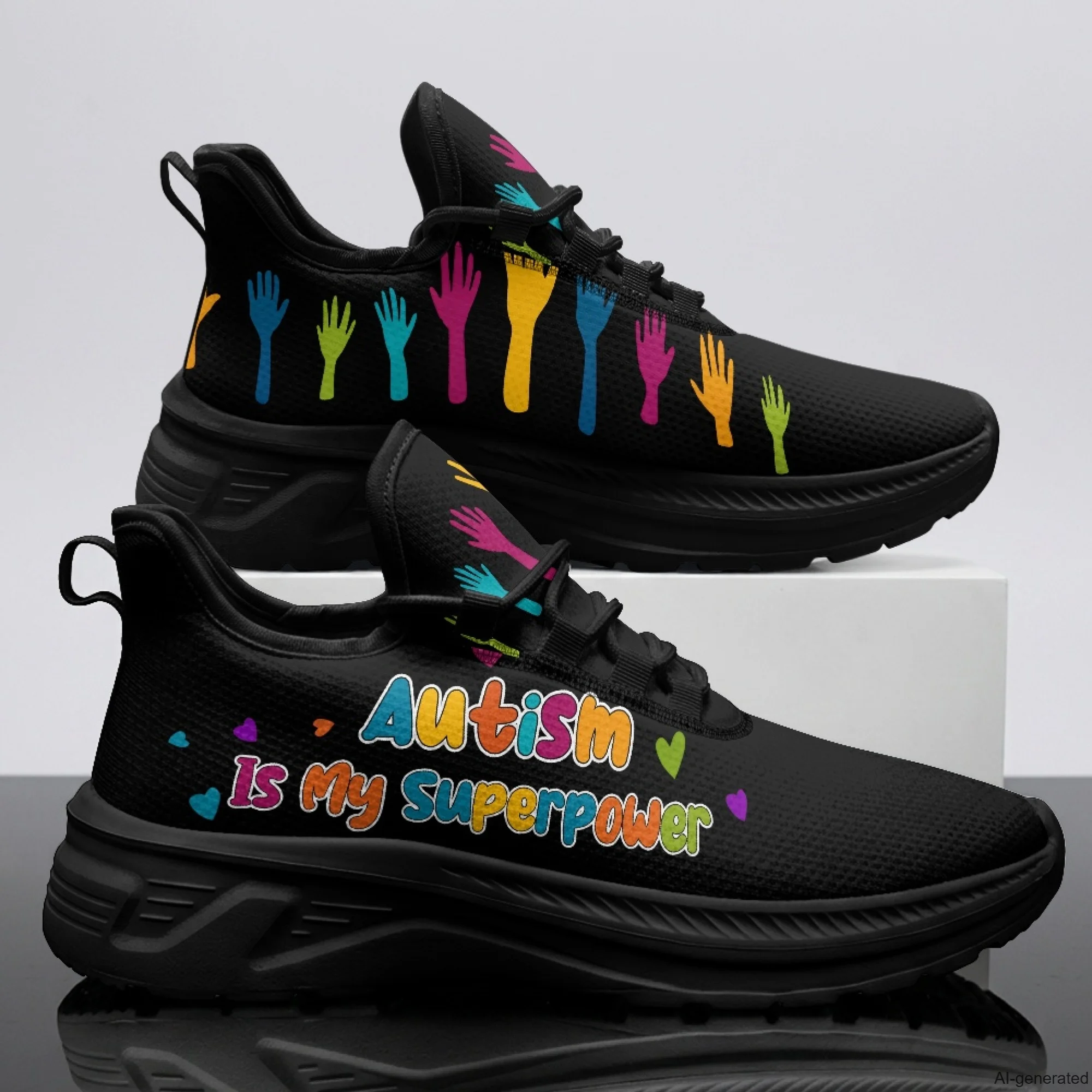 XIXIRIMIDO Womens Walking Shoes Motivational Quotes Football Sneakers Mens Gym Sports Casual Fashion Shoes Trainers Shoes 35-48