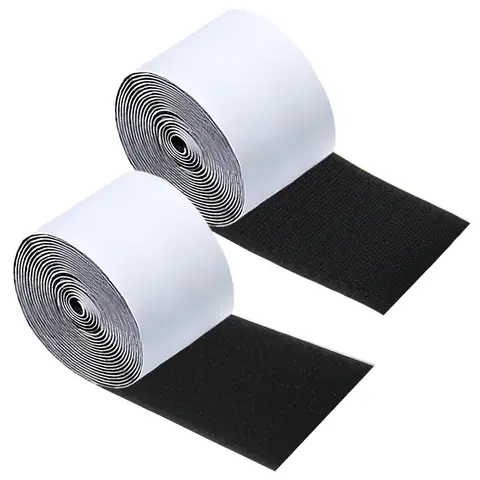 Hook and Loop Tape Length 6.6FT Width 1.96Inch Adhesive Mounting Tap for Guitar Effect Pedal Board