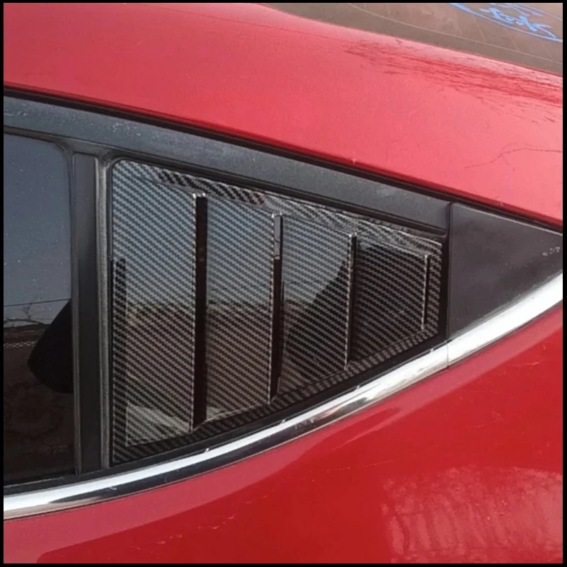 Car Styling For Hyundai Elantra 2016-2020 Door Window Blind Shades Louver Shutter Cover Trim Decoration Auto Parts Accessories