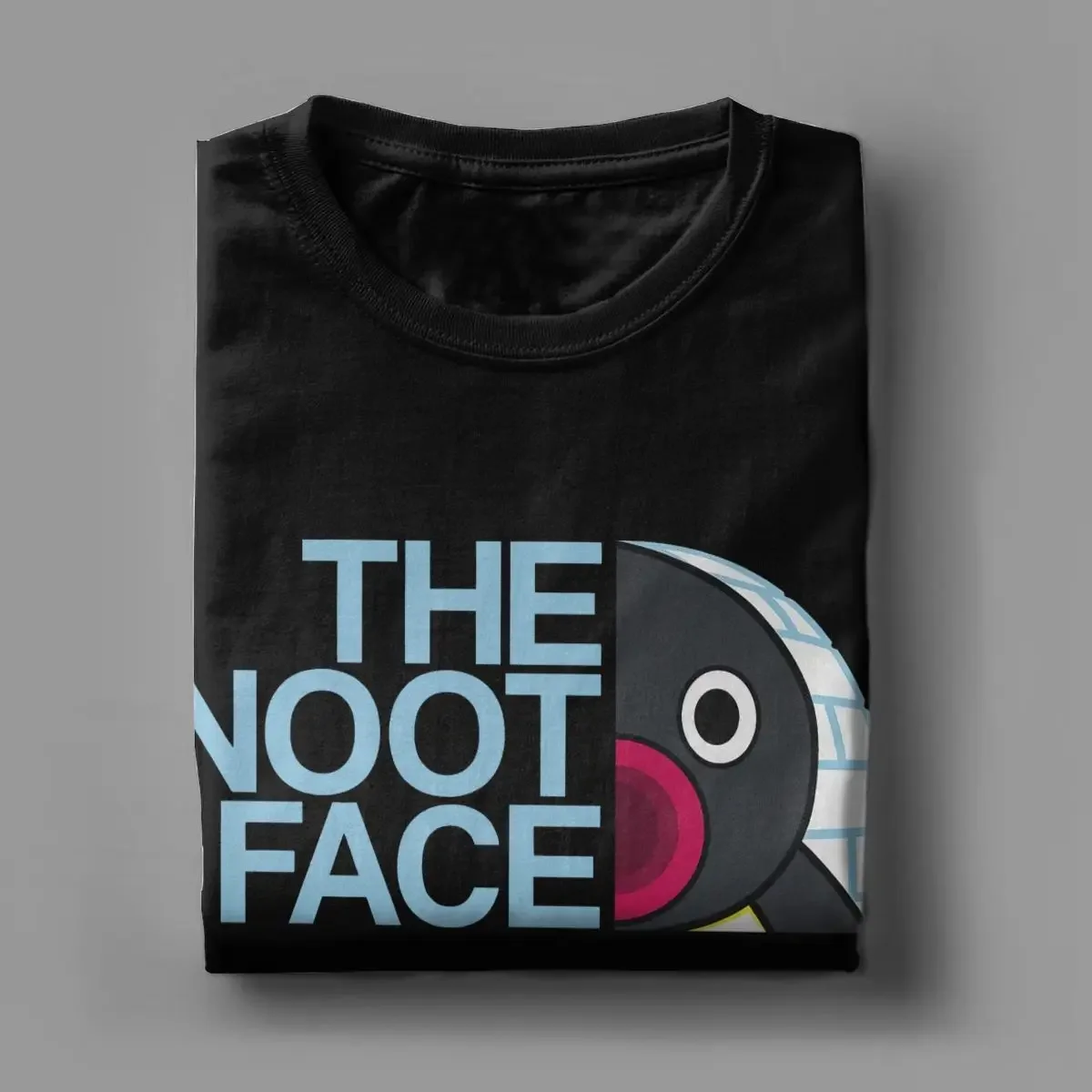 The Noot Face Men T Shirt Novelty Tees Short Sleeve Crew Neck T-Shirts Pure Cotton Gift Idea Clothing