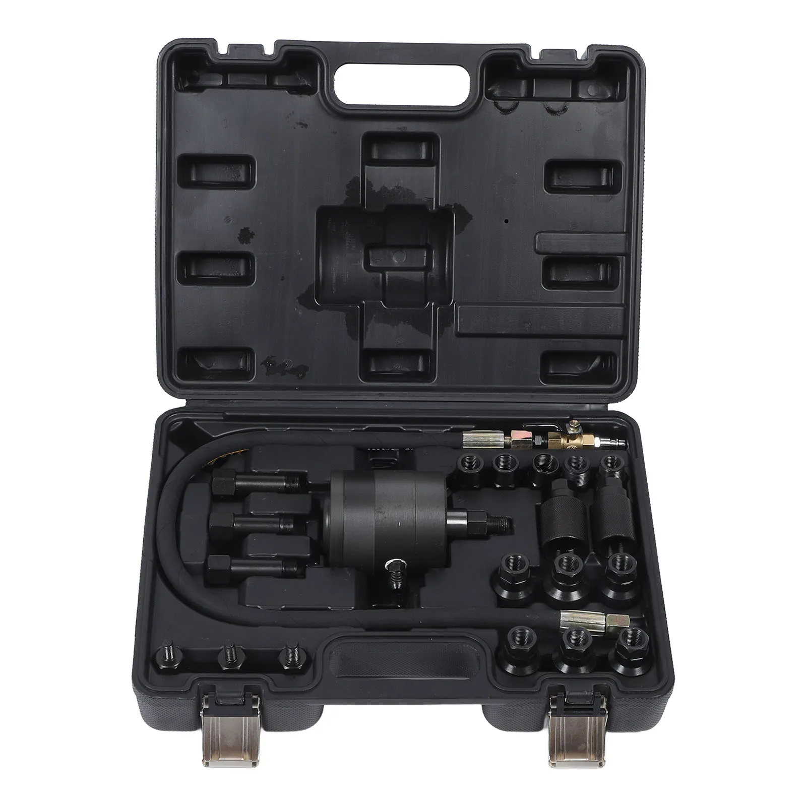 

21PCS Diesel Injector Puller Kit Injector Extractor Tool Quick Removal High Hardness Pneumatic with Storage Box for Engines