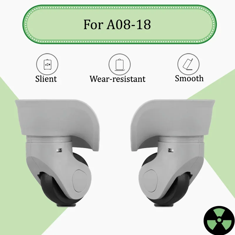 

For A08-18 Model Luggage Replacement Wheel Set - Universal Castor Accessories 360° Swivel Castor Wheels