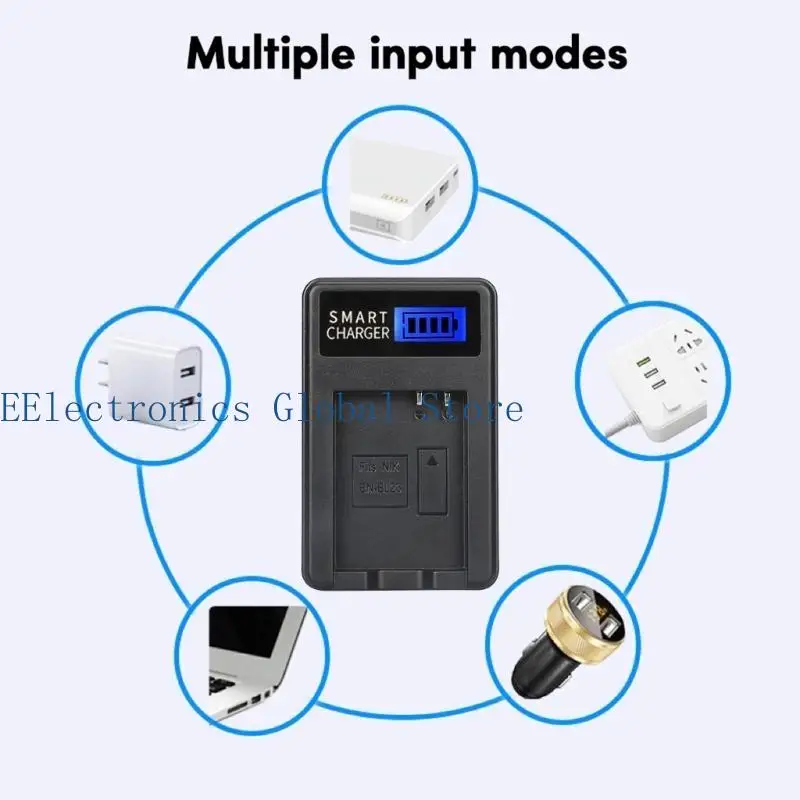 462b Portable En-EL23 ЖК-дисплей одно зарядное устройство для камеры P600 S810C P610 462b Portable En-EL23 ЖК-дисплей одно зарядное устройство для камеры P600 S810C P610