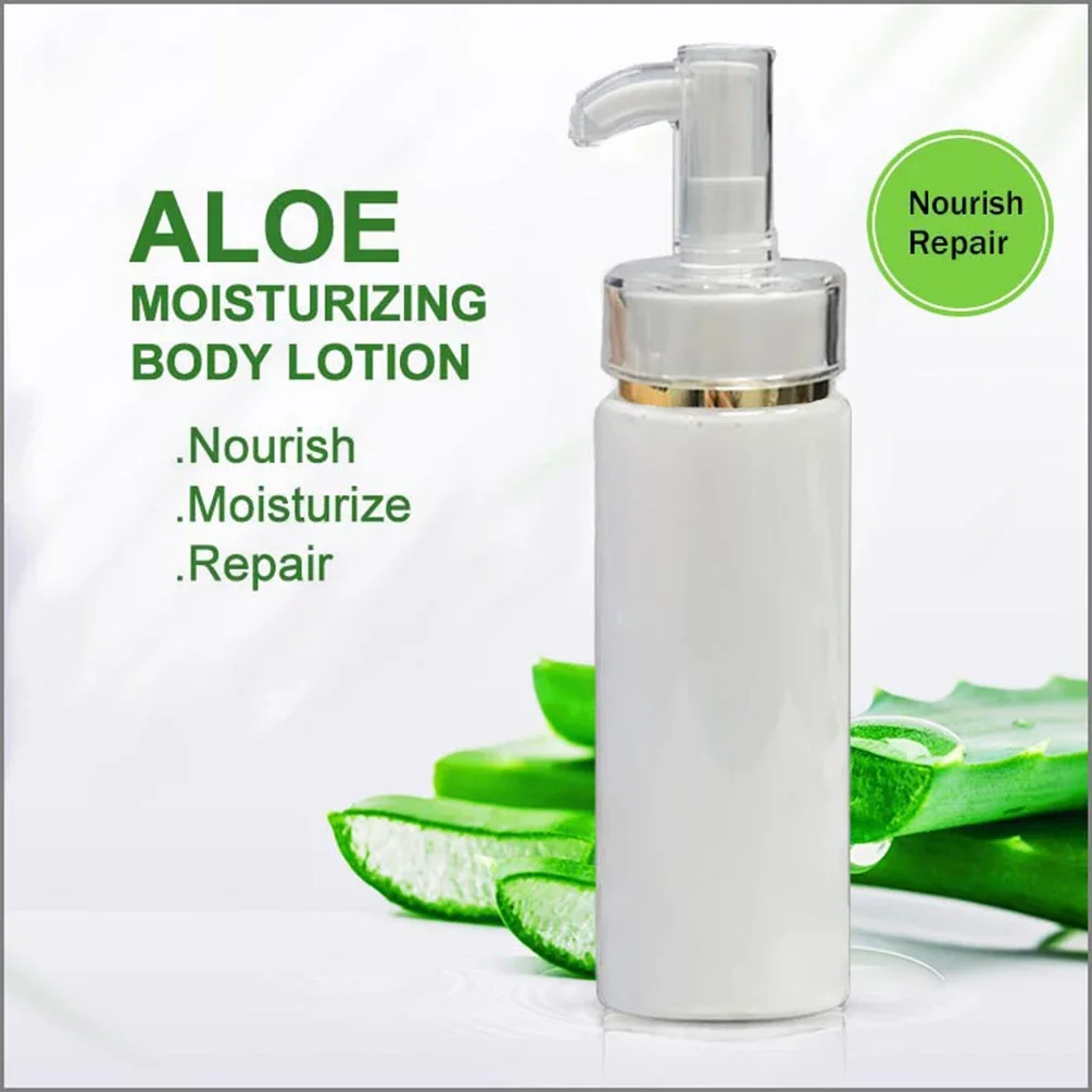 150ml Foundation Private Label Aloe Vera Body Lotion Custom Logo Plant Organic Refresh Skin Lotions Moisture Makeup Skins Care